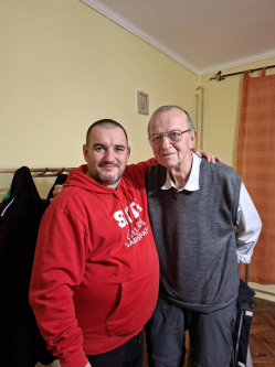 Attila, 78 �ves t�rskeres� f�rfi, Miskolc
