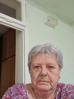 Erzsebet, 76 �ves t�rskeres� n�, Sopron